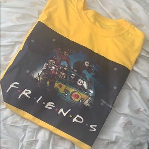 Yellow unisex Halloween shirt